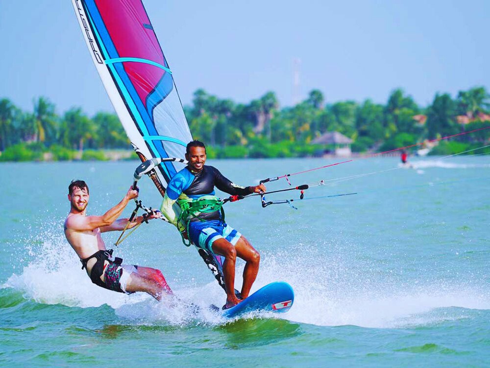 Windsurfing in Bentota